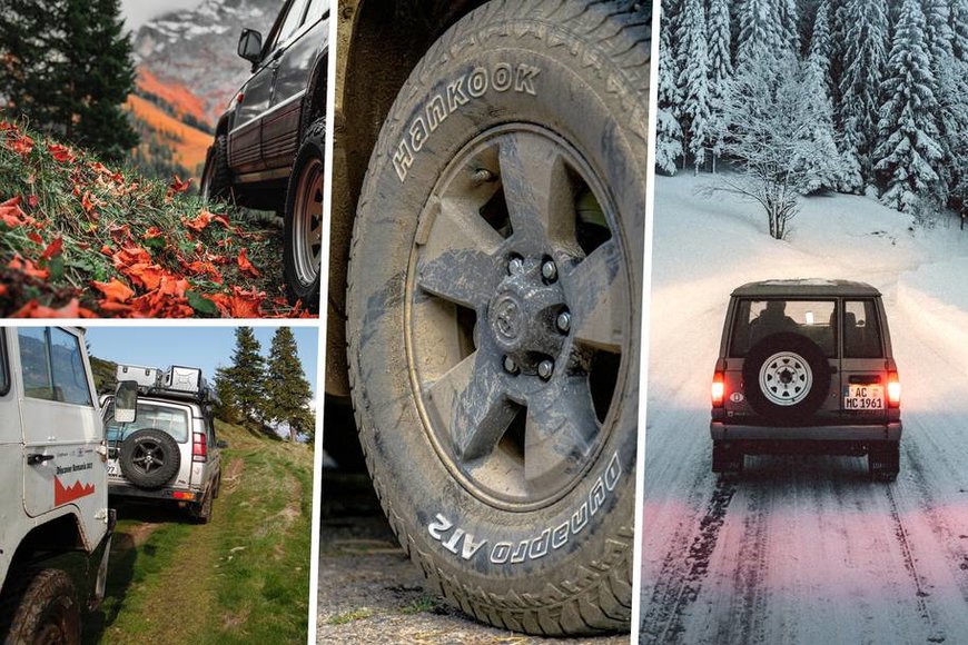 Il nuovo pneumatico per strada e fuoristrada 4x4 di Hankook: Dynapro AT2 con marcatura 3PMSF